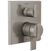 Angular Modern Monitor&reg; 17 Series Valve Trim with 6-Setting Integrated Diverter