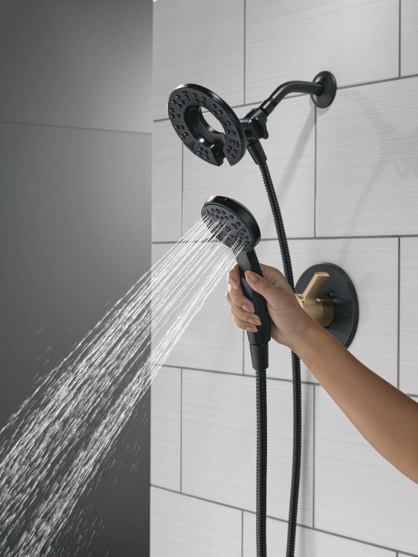 Shower Trim with High-Flow Rough Bundle