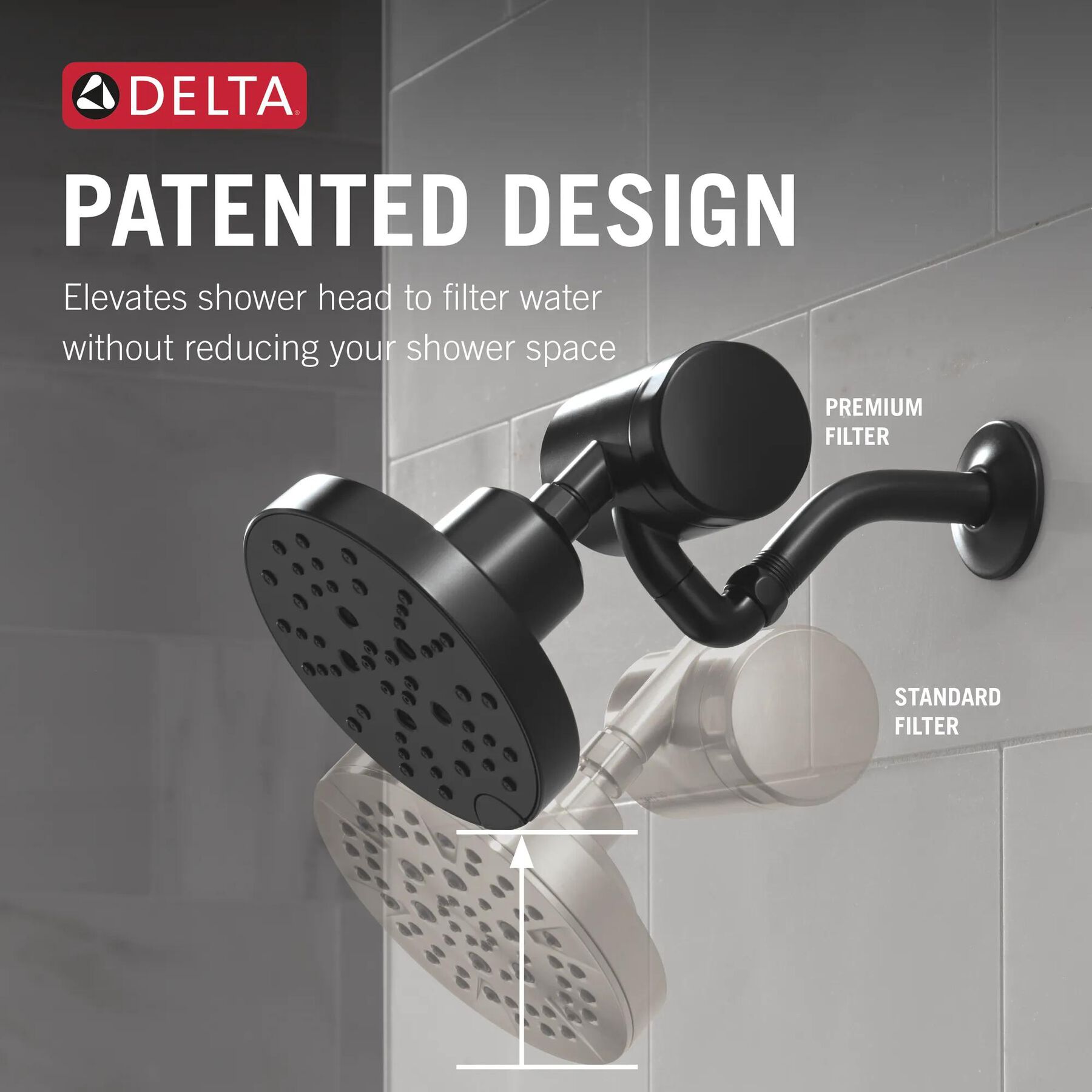 Premium Shower Filter with Shower Head Bundle