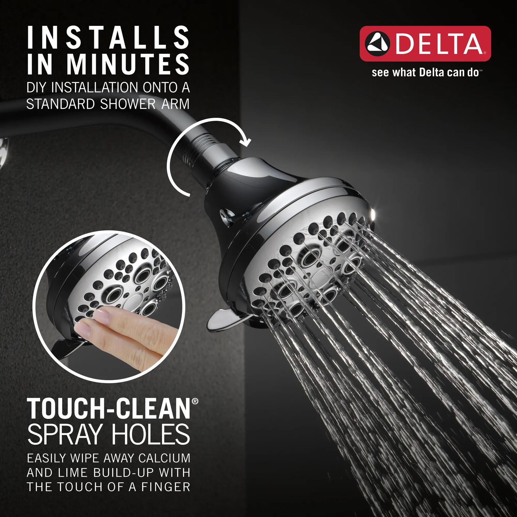 5-Setting Shower Head