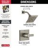 Monitor&reg; 14 Series H<sub>2</sub>Okinetic&reg; Single Handle Shower Trim (Recertified)