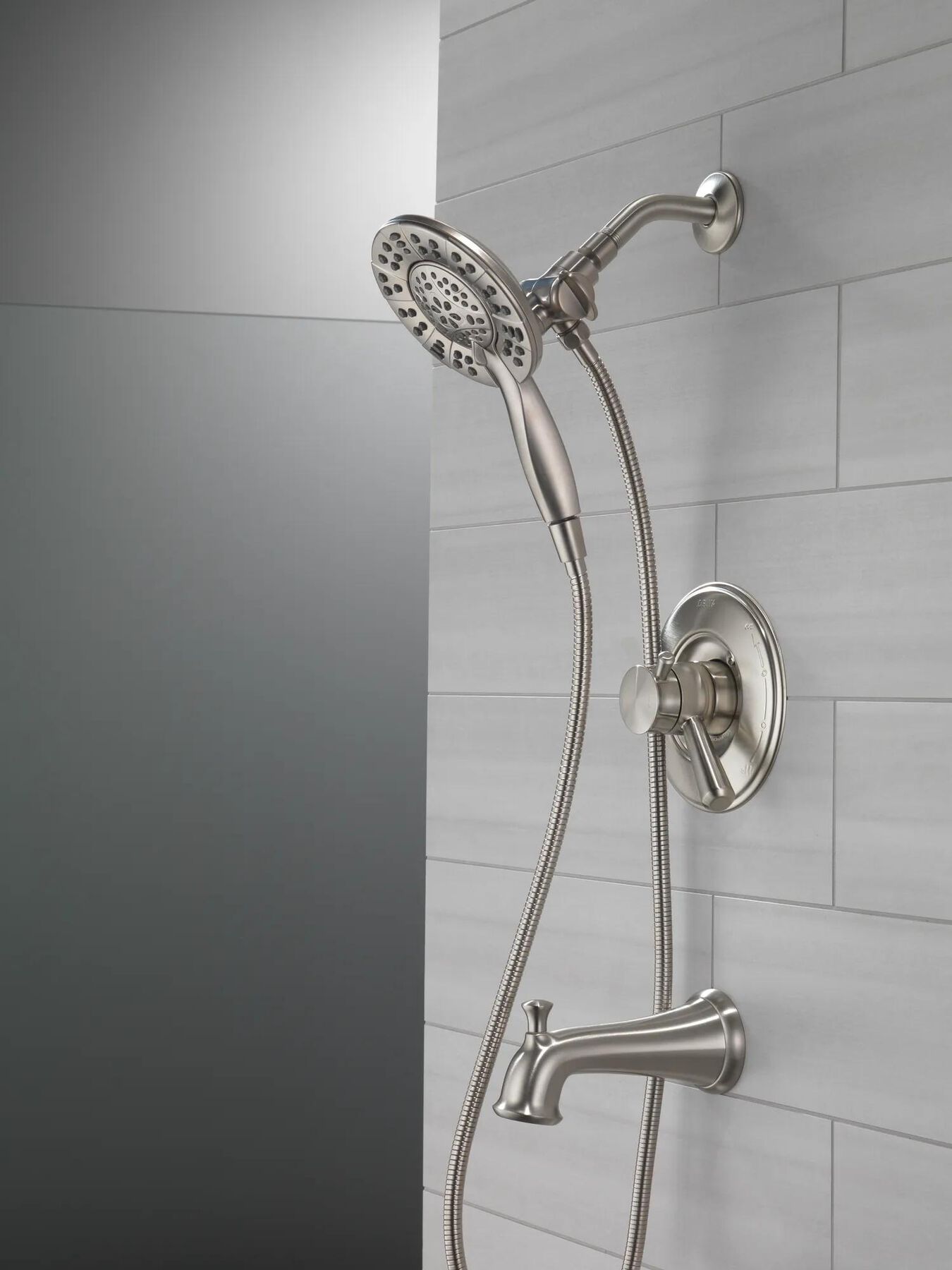 Monitor&reg; 17 Series Tub and Shower Trim with In2ition&reg; Two-in-One Shower