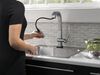 Single Handle Pull-Down Bar/Prep Faucet With Touch<sub>2</sub>O&reg; Technology