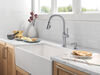Pull-Down Kitchen Single Handle with Soap Dispenser Bundle