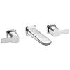 Two Handle Wall Mount Bathroom Faucet Trim