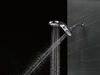 HydroRain&reg; 5-Setting Two-in-One Shower Head