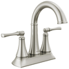 Two Handle Centerset Bathroom Faucet (Recertified)