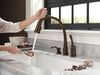 Single Handle Pull-Down Kitchen Faucet with Touch2O&reg; Technology and Soap Dispenser