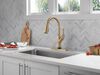 Single-Handle Pull-Down Kitchen Faucet with Touch<sub>2</sub>O&reg; Technology Technology