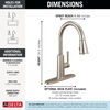 Single Handle Pull-Down Kitchen Faucet