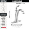 Single Handle Centerset Bathroom Faucet