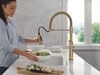 Single Handle Pull-Down Spring Kitchen Faucet