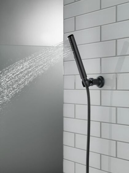 Hand Shower 1.75 GPM Wall-Mount 1S (Recertified) in Matte Black 55085 ...