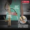 Single Handle Pull-Down Kitchen Faucet with Touch<sub>2</sub>O&reg; Technologyand Soap Dispenser (Recertified)