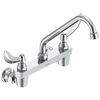 Two Handle 8 In Wallmount Service Sink Faucet