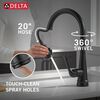 Single Handle Kitchen Pull-Down Faucet w/ Soap Dispenser