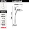 Touch2O.xt Vessel Bathroom Faucet (Recertified)