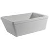60 in. x 32 in. Freestanding Tub with Integrated Waste and Overflow