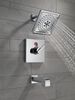 Angular Modern Temp2O&reg; 14 Series Tub & Shower Trim