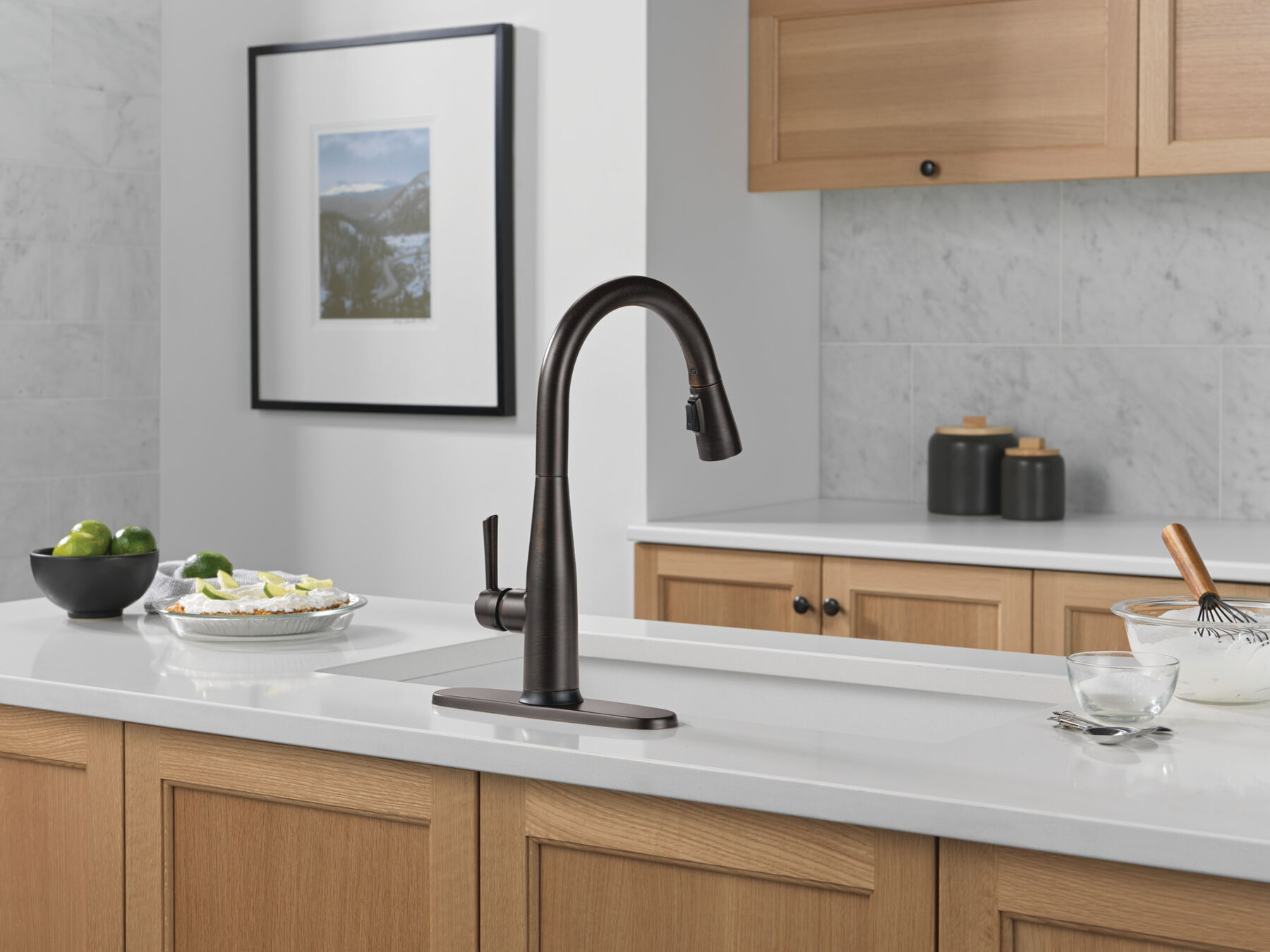 VoiceIQ&reg; Single Handle Pull-Down Faucet with Touch<sub>2</sub>O&reg; Technology