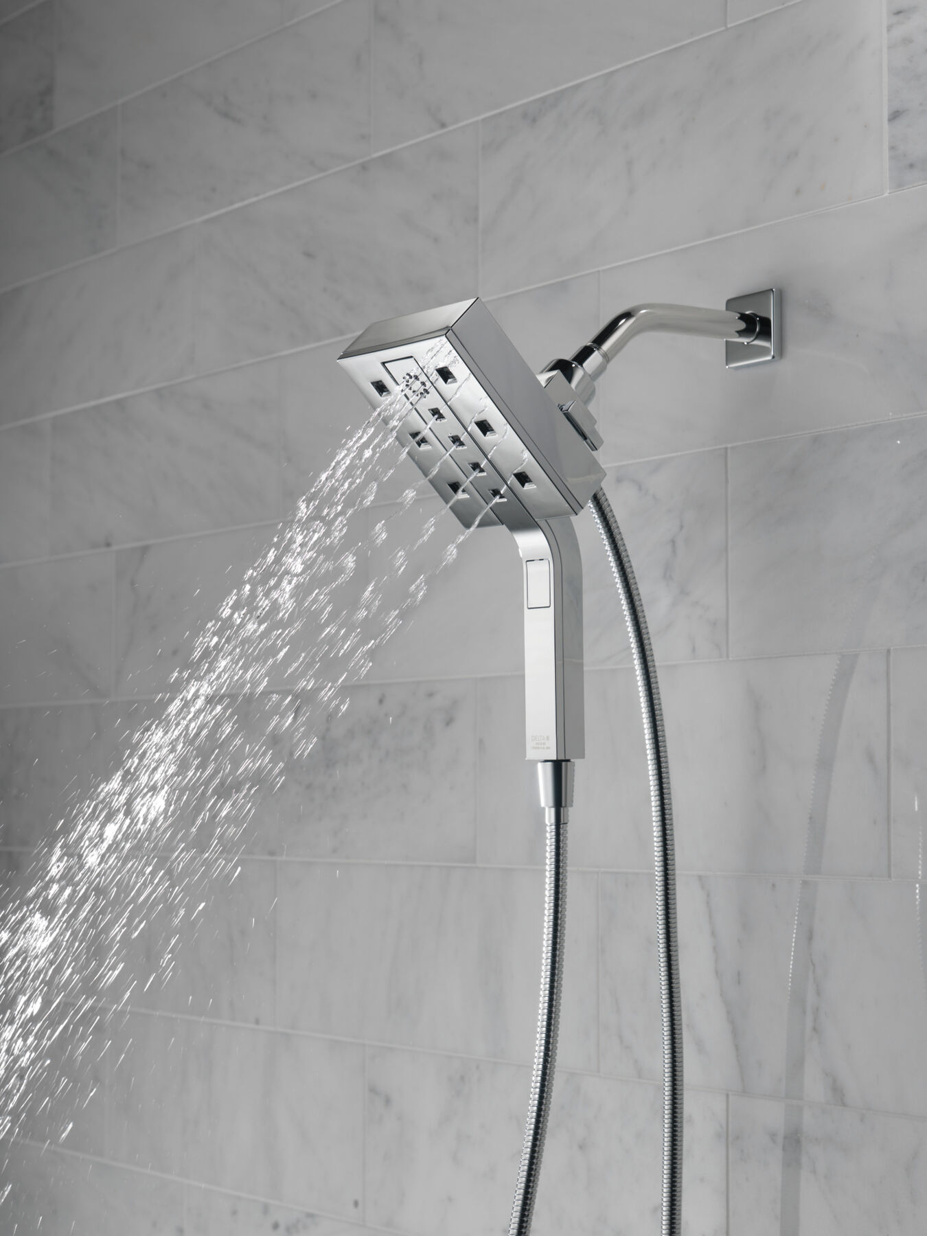 H<sub>2</sub>Okinetic&reg; In2ition&reg; 4-Setting Two-in-One Shower (Recertified)