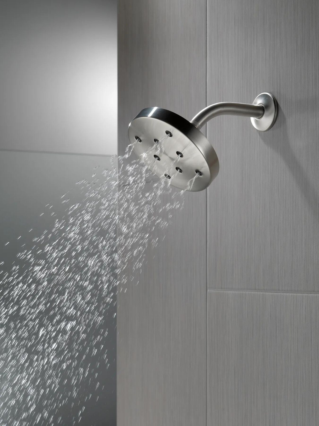 H<sub>2</sub>Okinetic&reg; Single-Setting Metal Raincan Shower Head