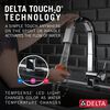 Single Handle Pull-Down Bar/Prep Faucet With Touch<sub>2</sub>O&reg; Technology