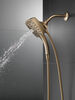 H<sub>2</sub>Okinetic&reg; In2ition&reg; 5-Setting Two-in-One Shower