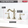 Two Handle Widespread Bathroom Faucet (Recertified)