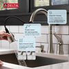 Single Handle Pull-Down Kitchen Faucet with Soap Dispenser