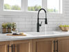 Single-Handle Pull-Down Spring Kitchen Faucet