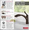 Single Handle Pull-Out Kitchen Faucet (Recertified)