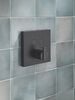 Angular Modern Push-Button Shower