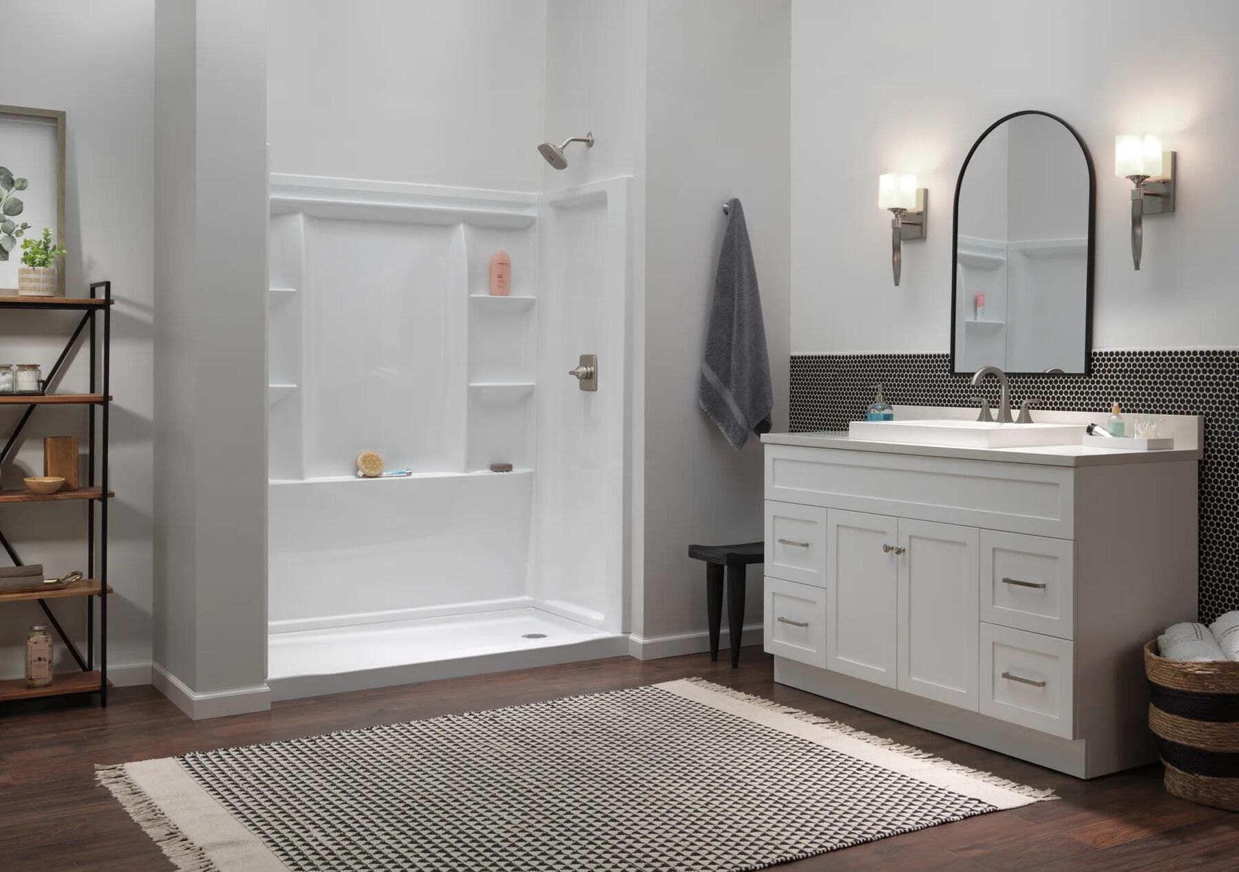 Two Handle Widespread Bathroom Faucet