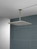 Single-Setting Metal Raincan Shower Head