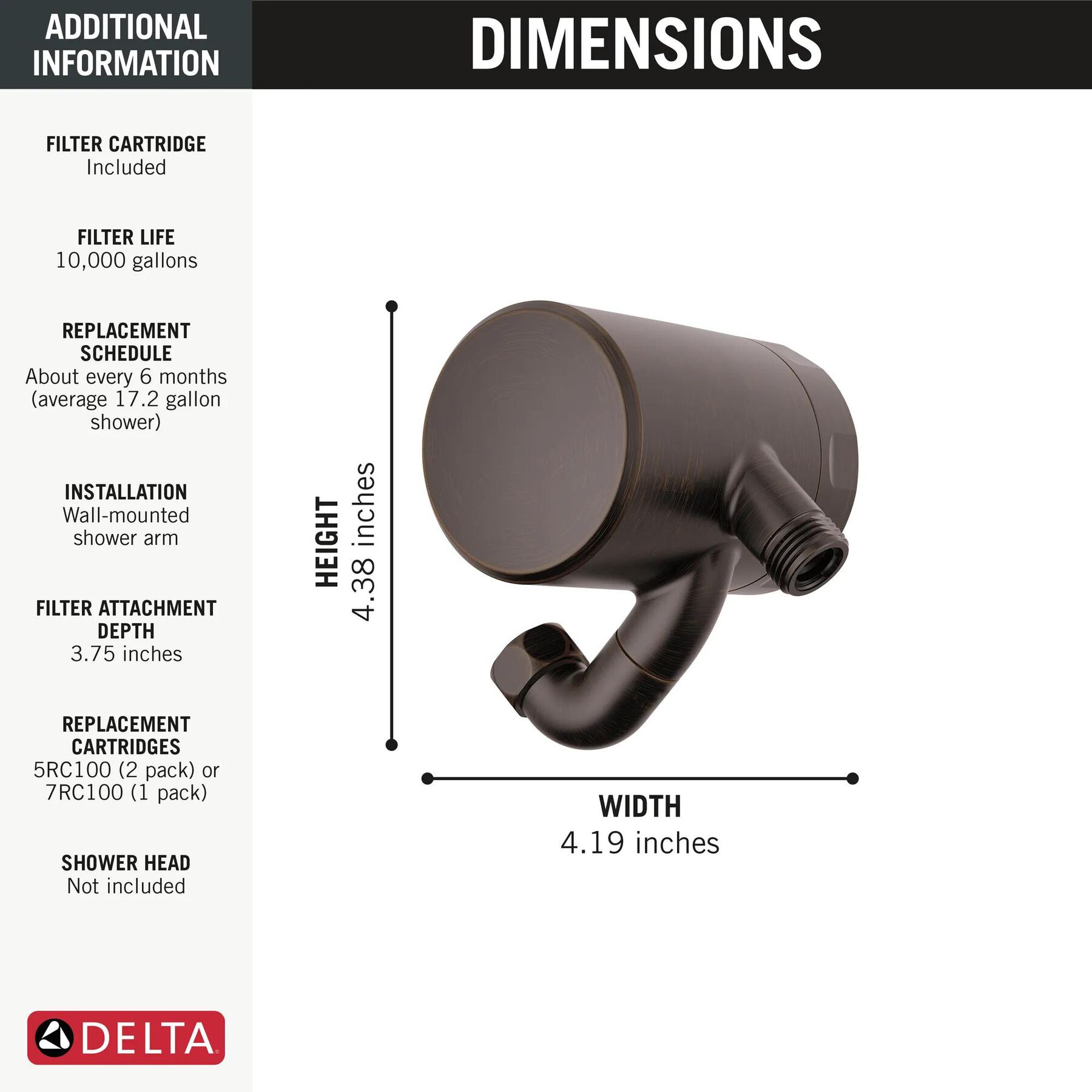 Premium Shower Filter Attachment