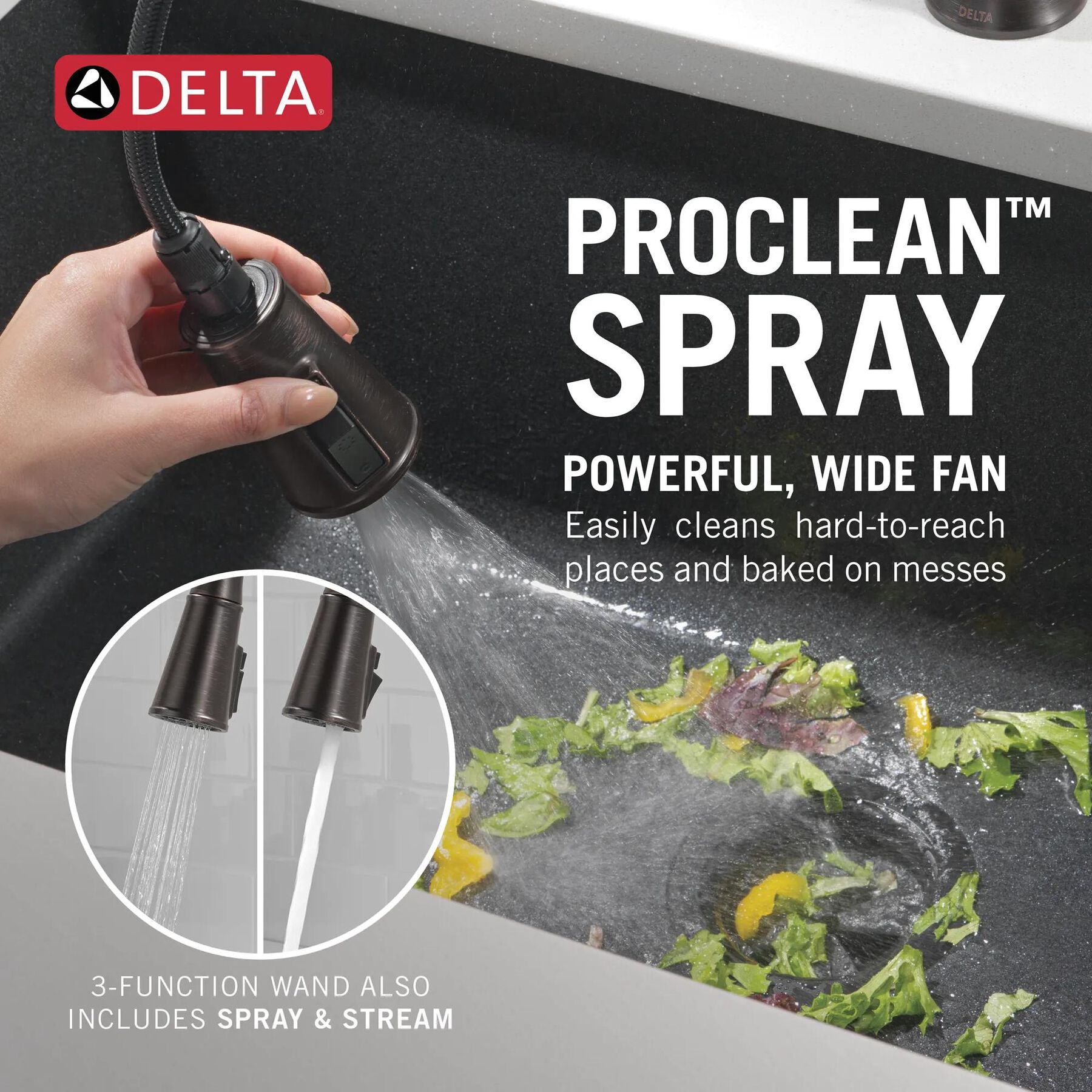 Single Handle Pull-Down Kitchen Faucet
