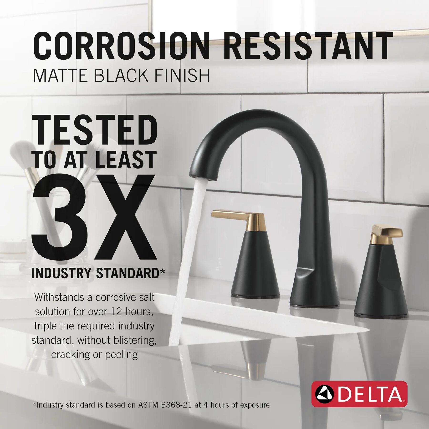 Two Handle Widespread Bathroom Faucet