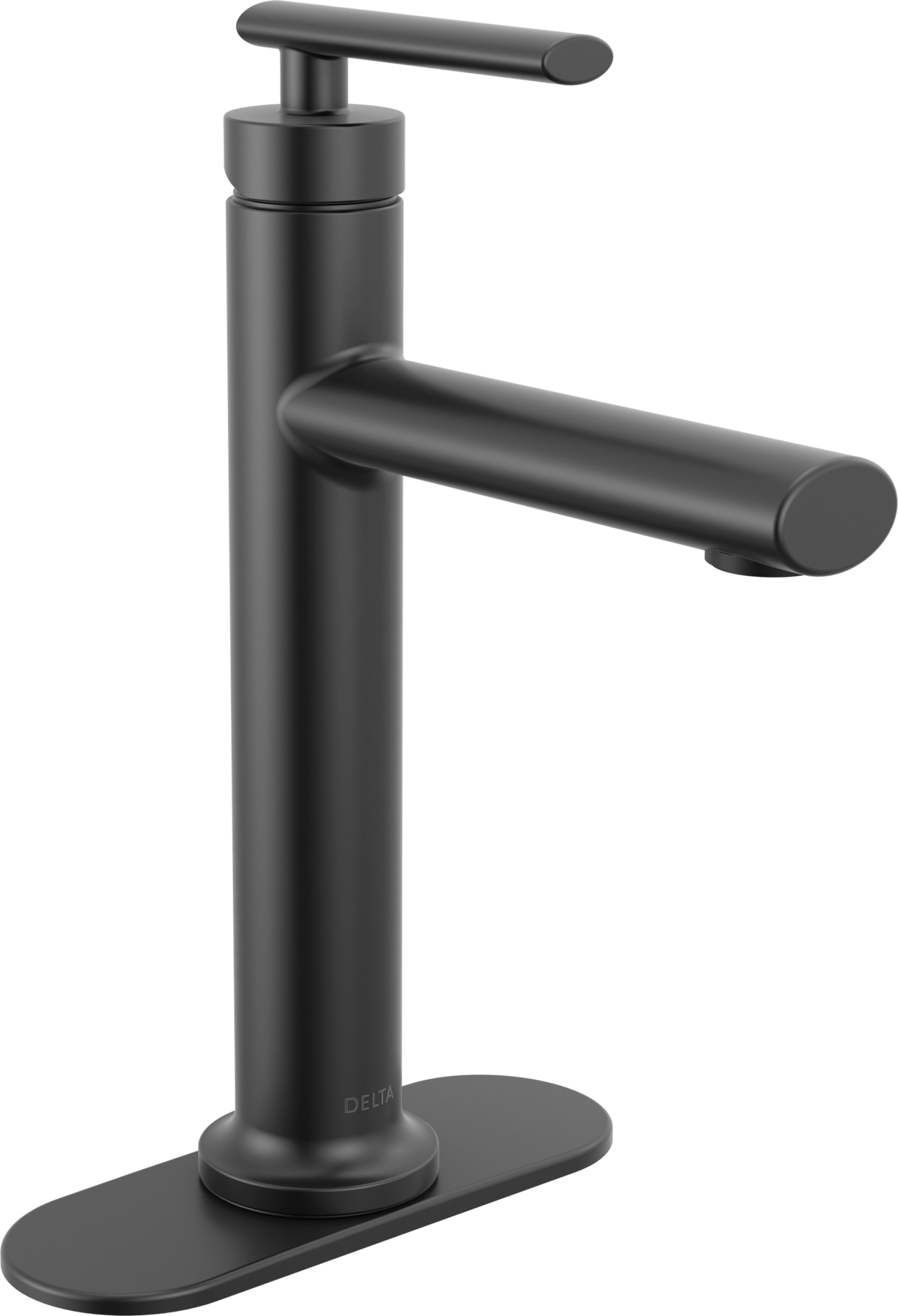 Single Handle Bathroom Faucet in Matte Black 5442-BLMPU-DST