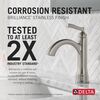Single Handle Lavatory Faucet with 14 Series Shower Trim and Rough Bundle