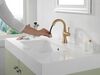 Single Handle Pull Down Bathroom Faucet