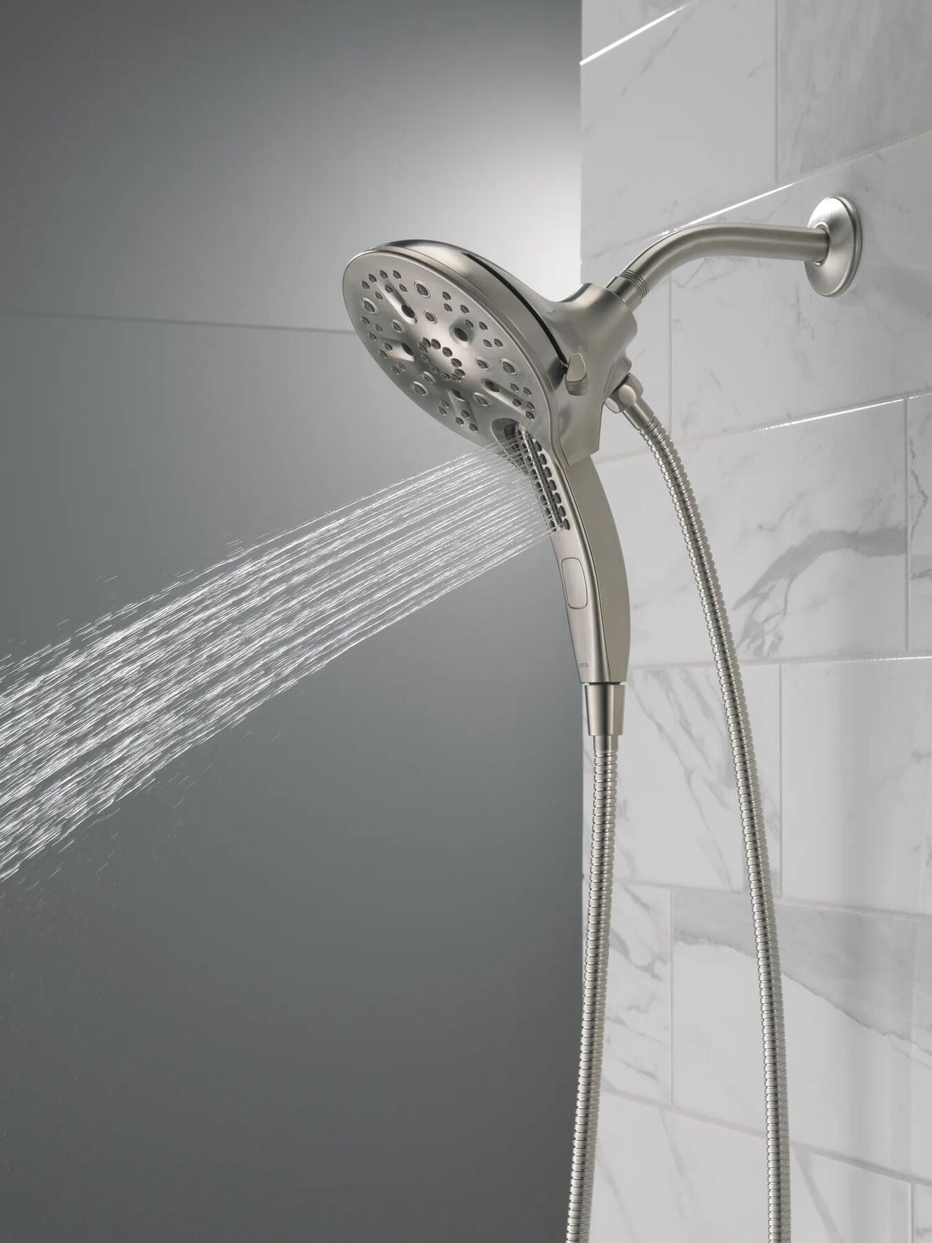 In2ition&reg; H<sub>2</sub>Okinetic&reg; 5-Setting Two-in-One Shower (Recertified)