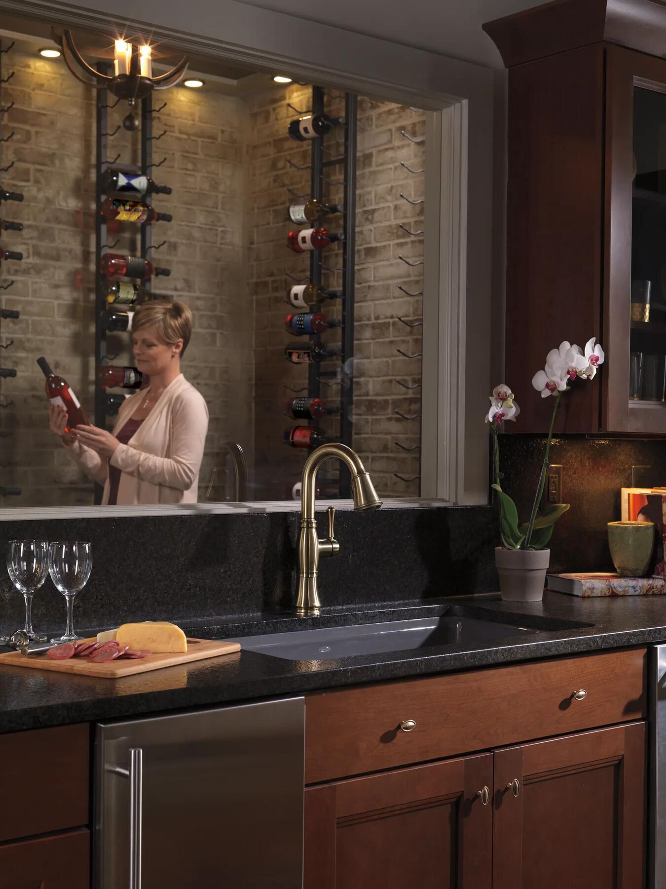Single Handle Pull-Down Bar / Prep Faucet