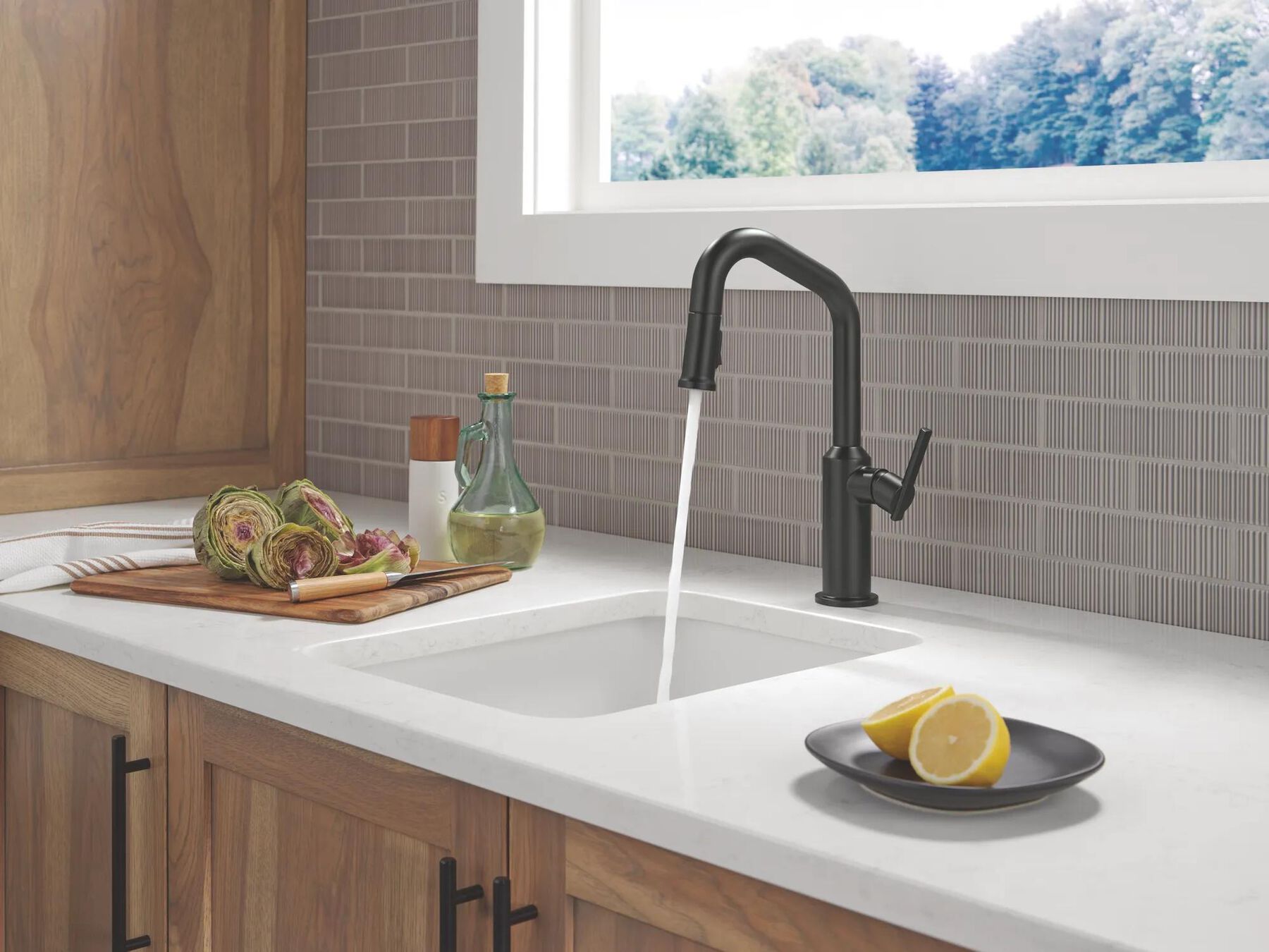 Single Handle Pull-Down Bar/Prep Faucet