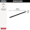 24" Linear Shower Drain Wall Edge