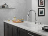 Single Handle Pull-Down Kitchen Faucet with Soap Dispenser and ShieldSpray&reg; Technology