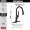 Single-Handle Pull-Down Kitchen Faucet with Touch<sub>2</sub>O&reg; Technology Technology
