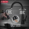 Single-Handle Pull-Down Kitchen Faucet with Touch<sub>2</sub>O&reg; Technology