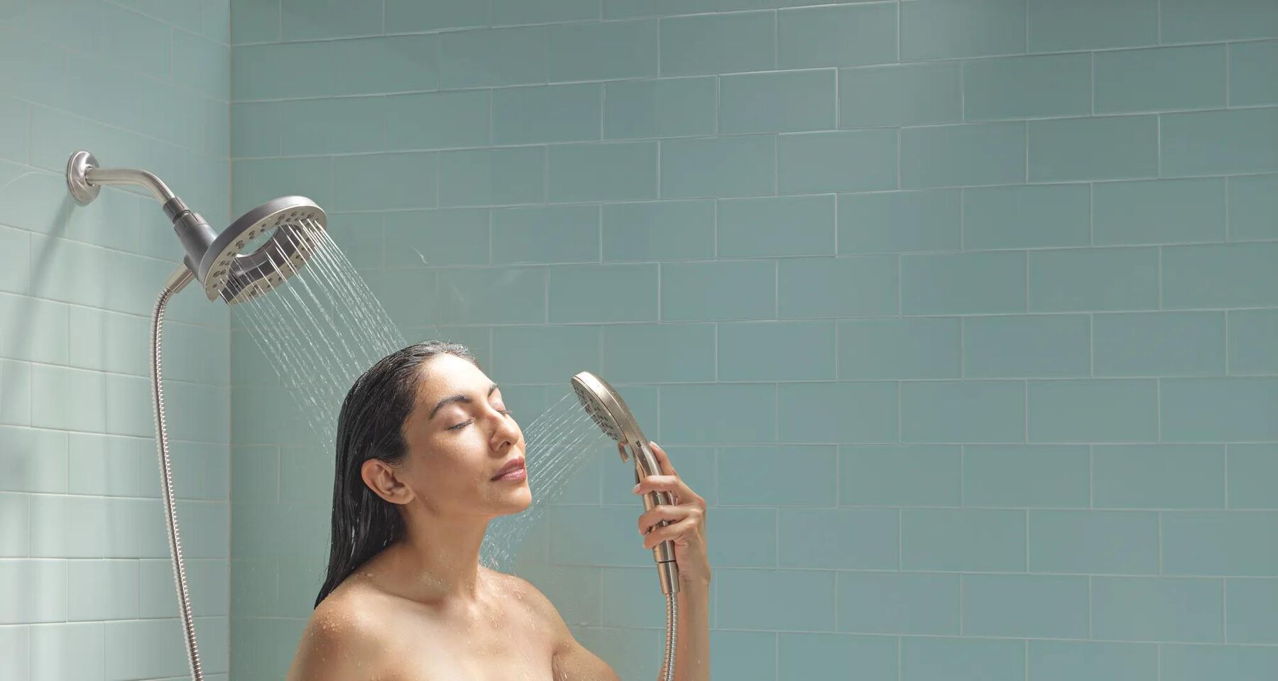 5-Setting In2ition&reg; Two-in-One Shower