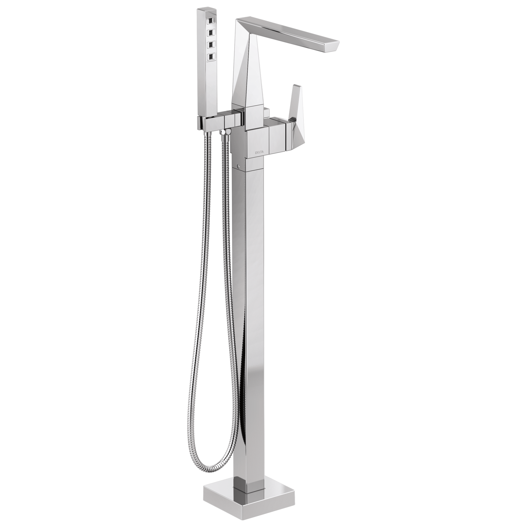 Single Handle Floor Mount Tub Filler Trim (Recertified)